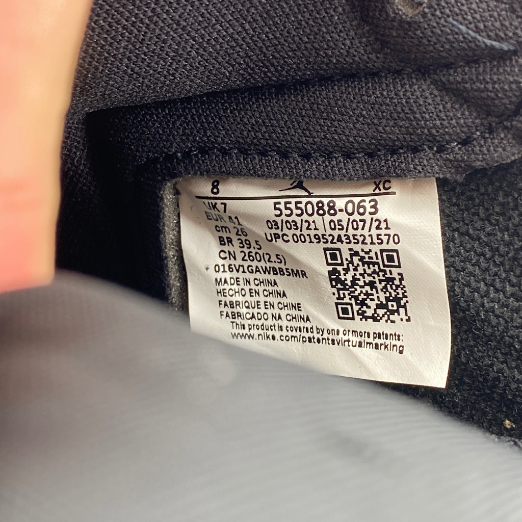 Air Jordan 1 Retro High OG "Patent Bred" 2021 New Size 8