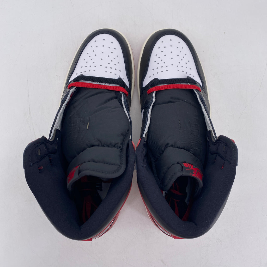 Air Jordan 1 Retro High OG "Black Toe Reimagined" 2025 New Size 10