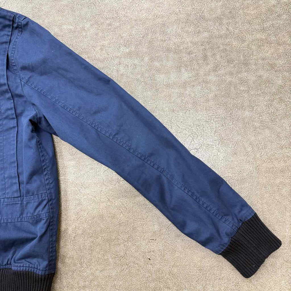 Lanvin Work Jacket "PATCHWORK" Navy Used Size 48
