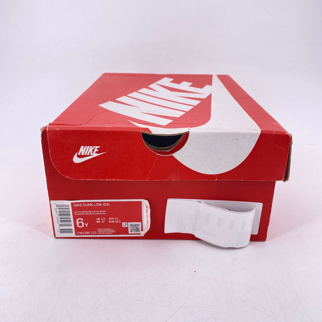 Nike (GS) Dunk Low "Unc" 2020 Used Size 6Y