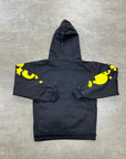 Sp5der Hoodie "BELUGA" Black Onyx New Size M