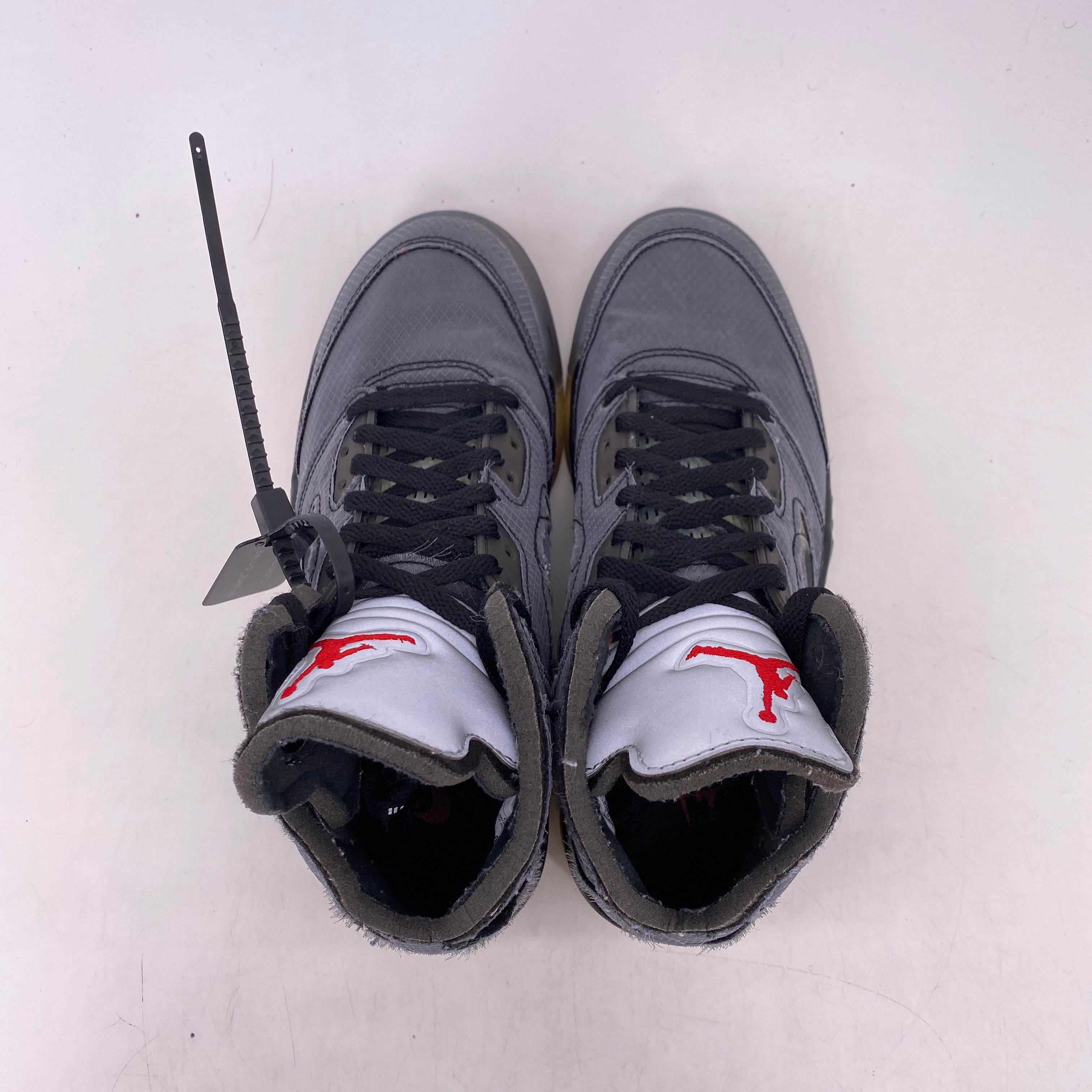 Air Jordan 5 Retro &quot;Ow Black&quot; 2020 Used Size 7.5