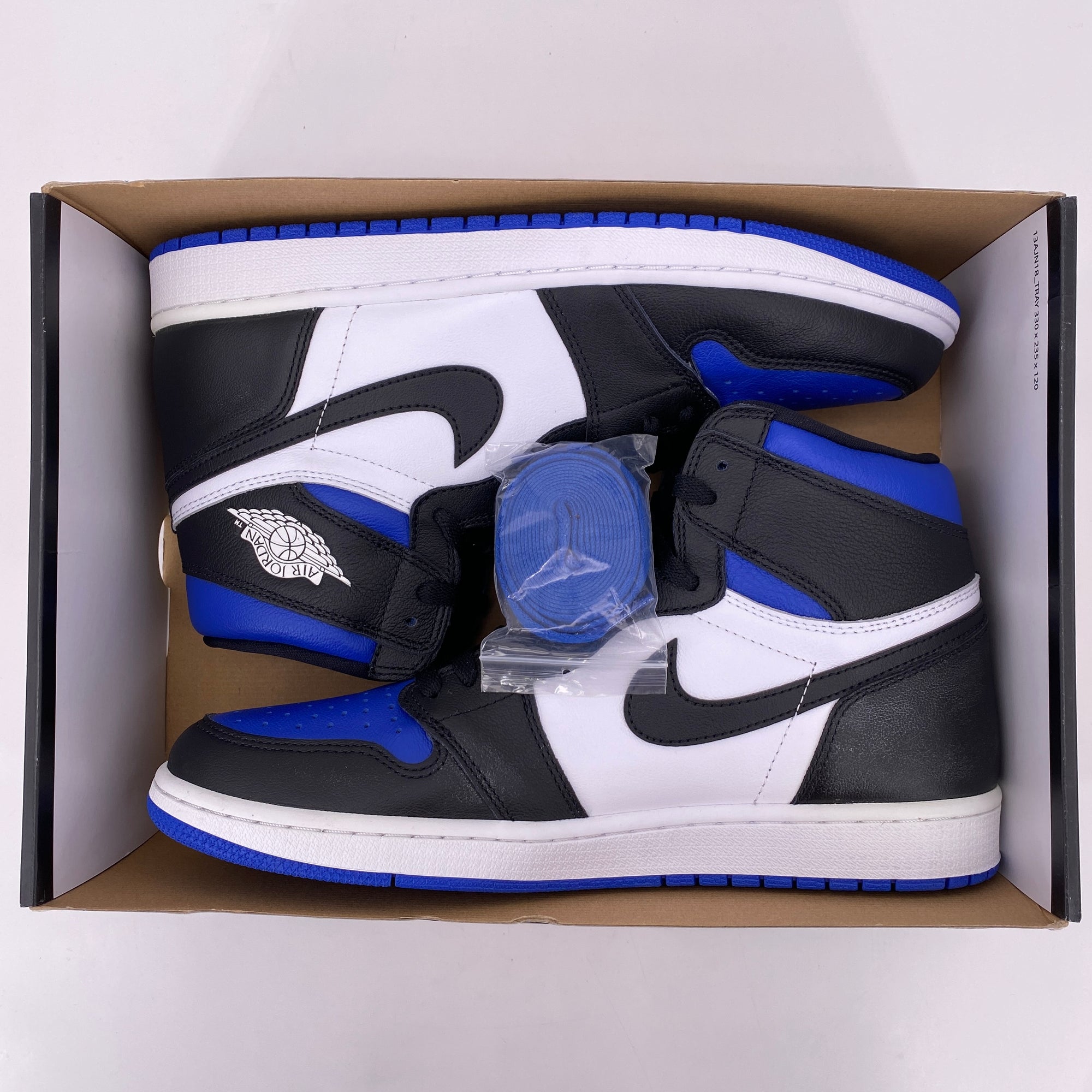 Air Jordan 1 Retro High OG &quot;Royal Toe&quot; 2020 New Size 12