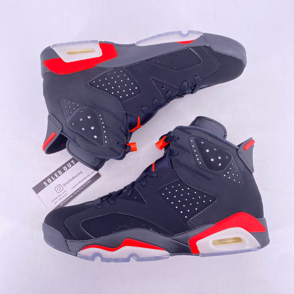Air Jordan 6 Retro "Black Infrared" 2019 New Size 9