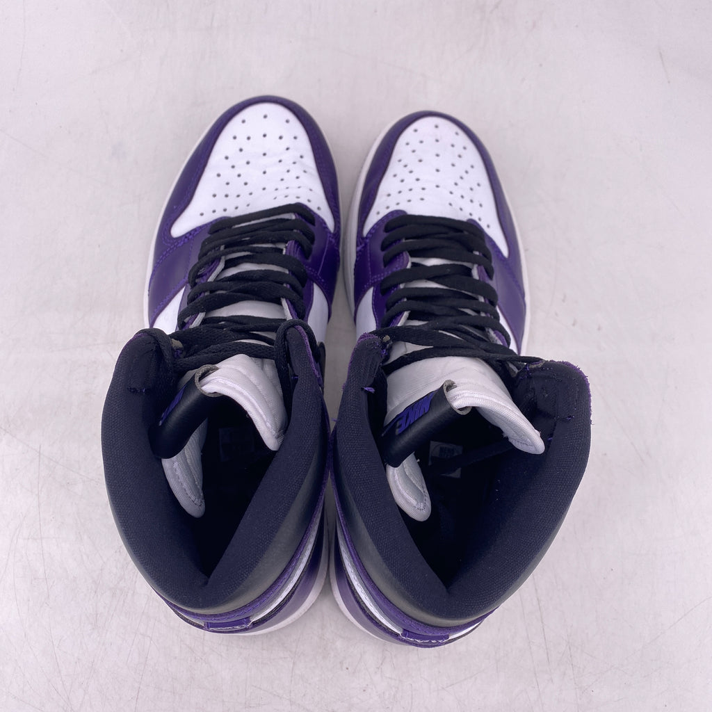 Air Jordan 1 Retro High OG "Court Purple 2.0" 2020 Used Size 11