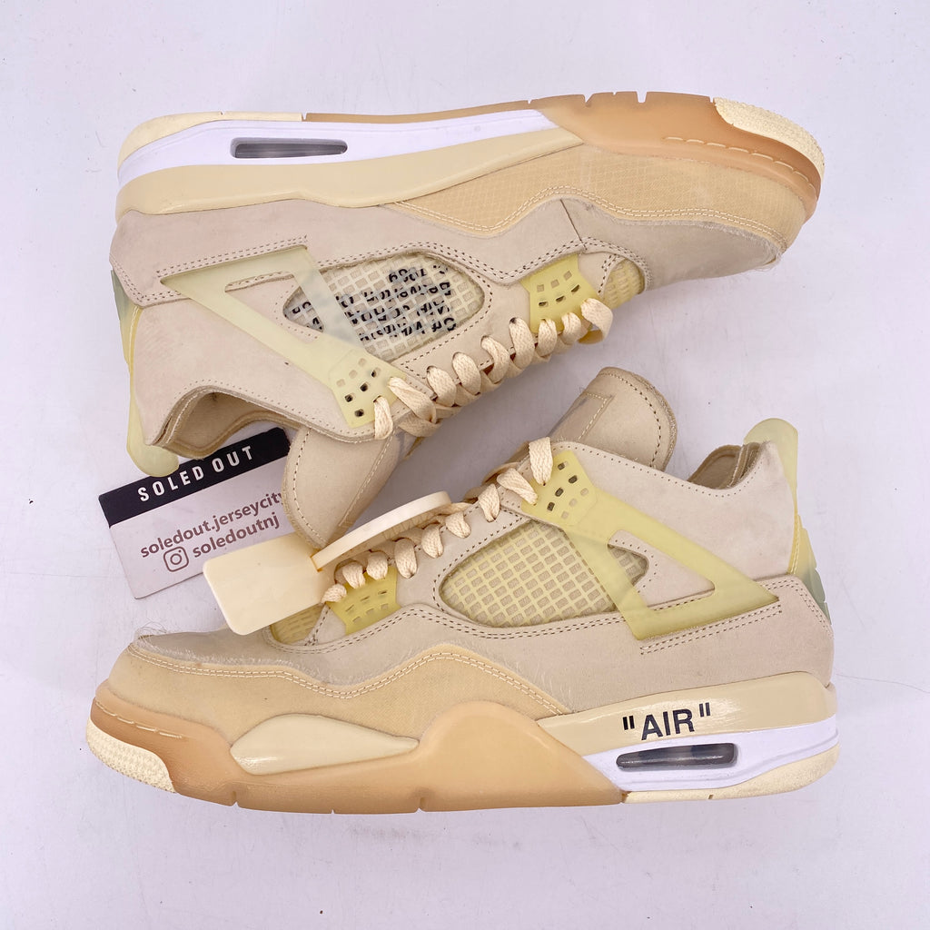 Air Jordan (W) 4 Retro "Ow Sail" 2020 Used Size 11W