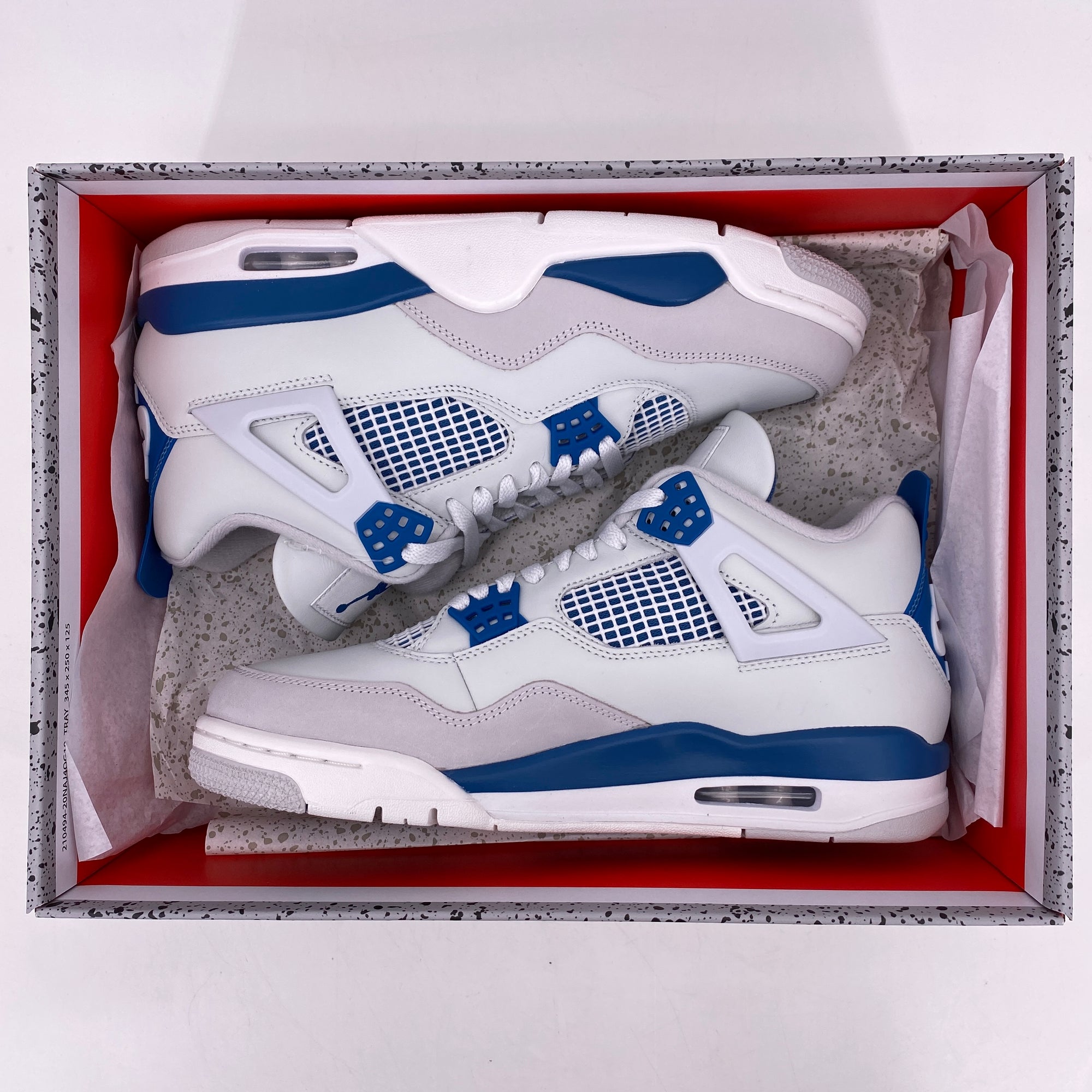 Air Jordan 4 Retro &quot;Military Blue&quot; 2024 New Size 9.5