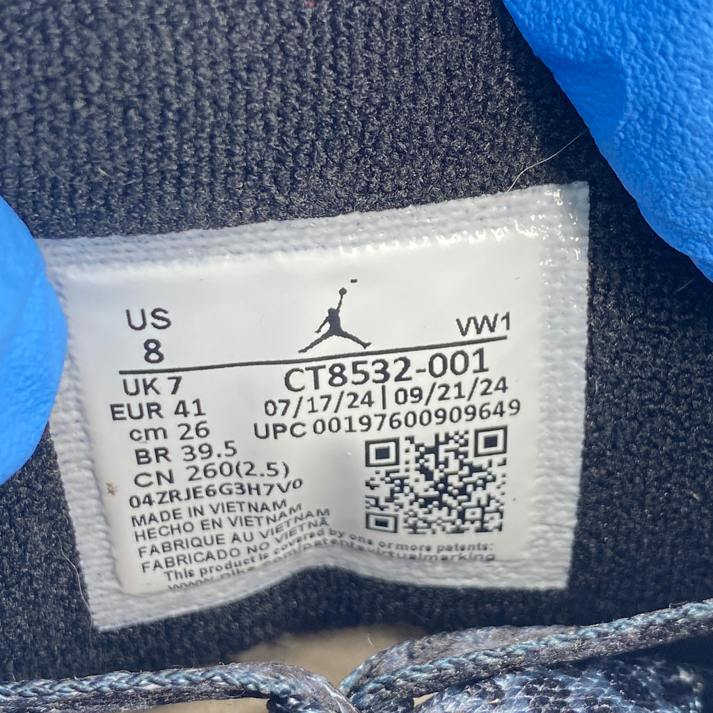 Air Jordan 3 Retro "Black Cat" 2025 New Size 8