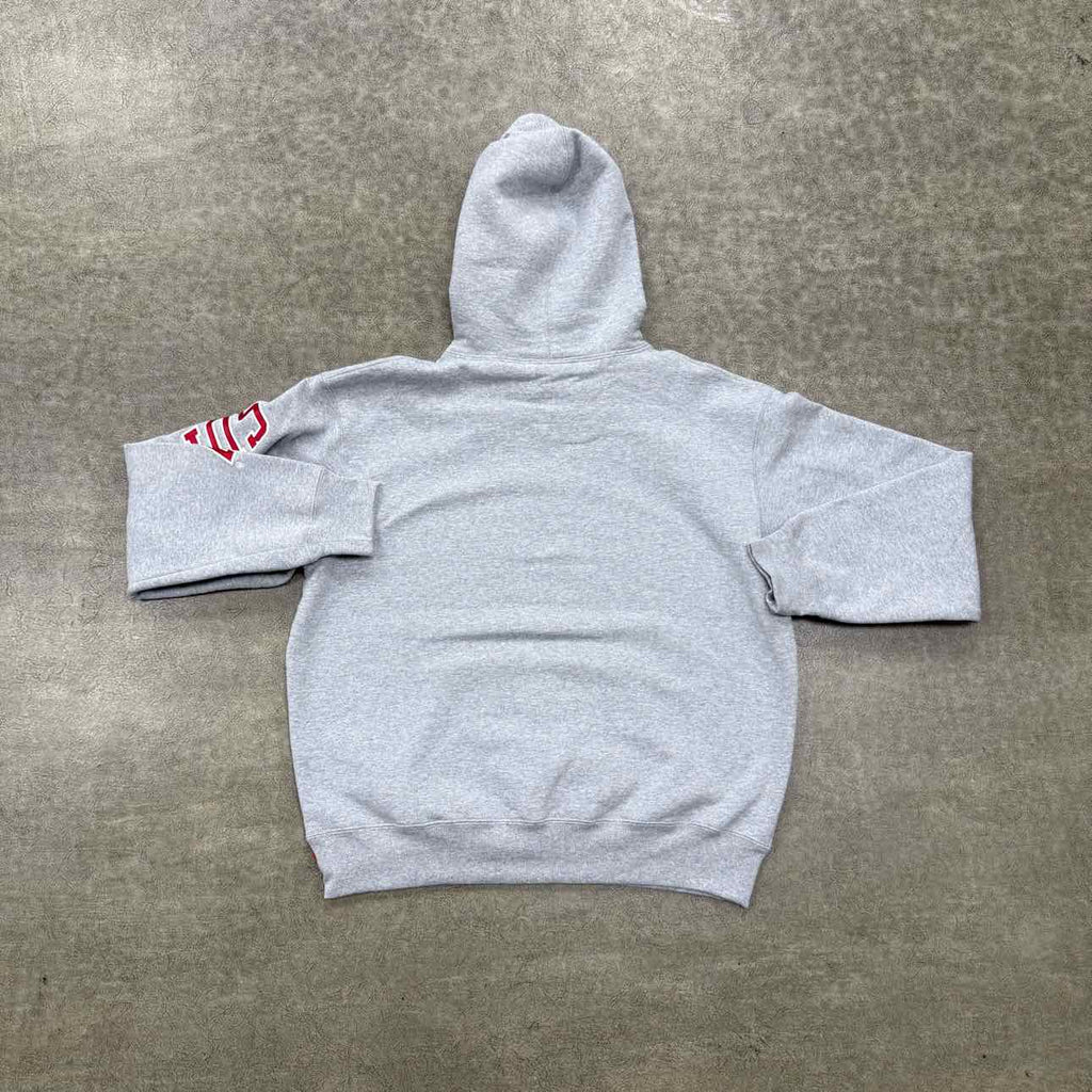Supreme Hoodie "ARC LOGO" Heather Grey New Size M