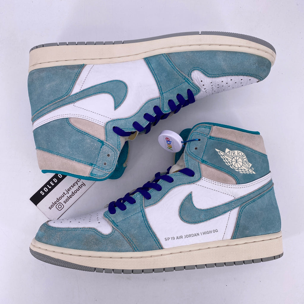 Air Jordan 1 Retro High "Turbo Green" 2019 Used Size 14