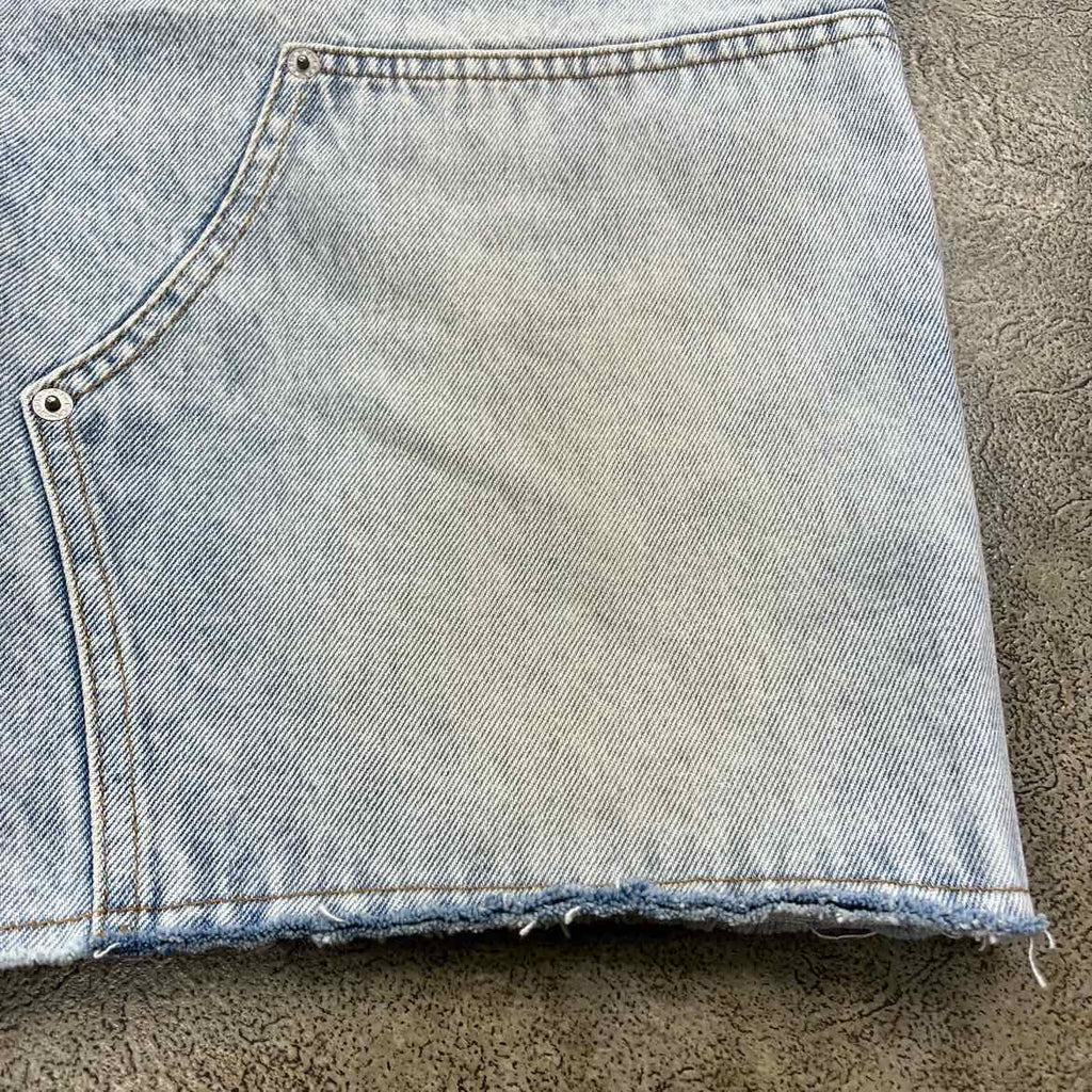 Maison Margiela Shorts "CARPETNER" Blue Used Size 32