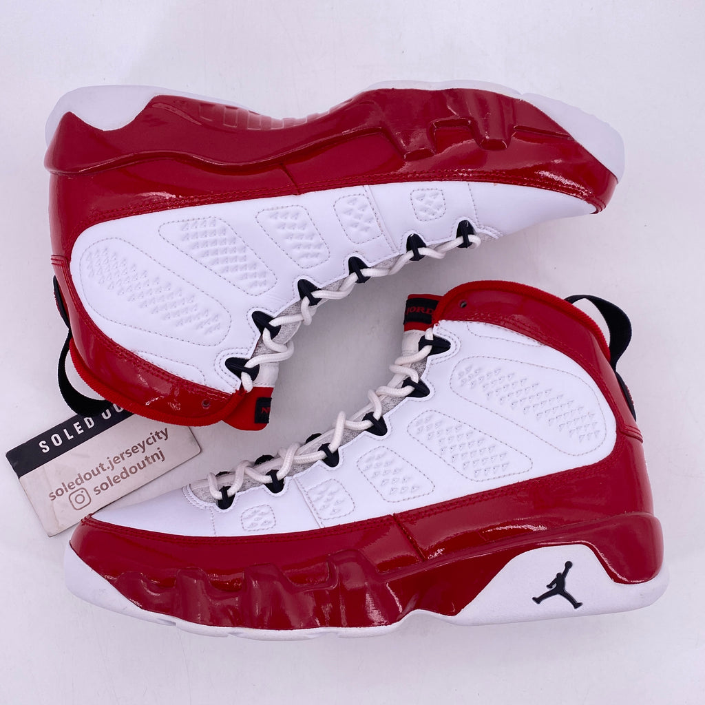 Air Jordan 9 Retro "White Gym Red" 2019 New Size 8.5