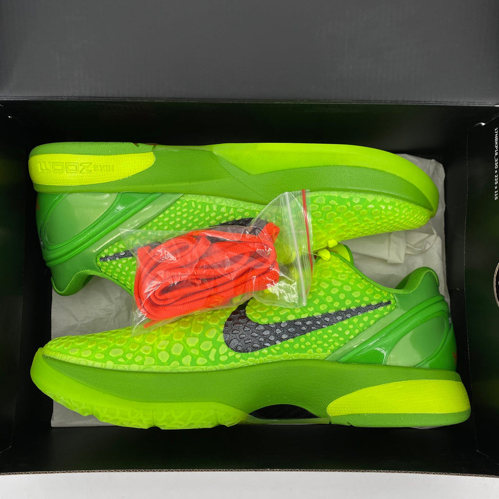 Nike Kobe 6 Protro "Grinch" 2020 New Size 10
