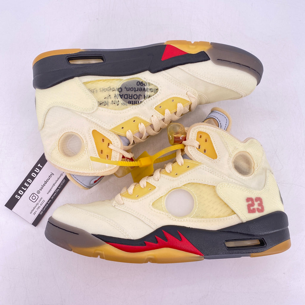 Air Jordan 5 Retro "Ow Sail" 2020 New Size 9