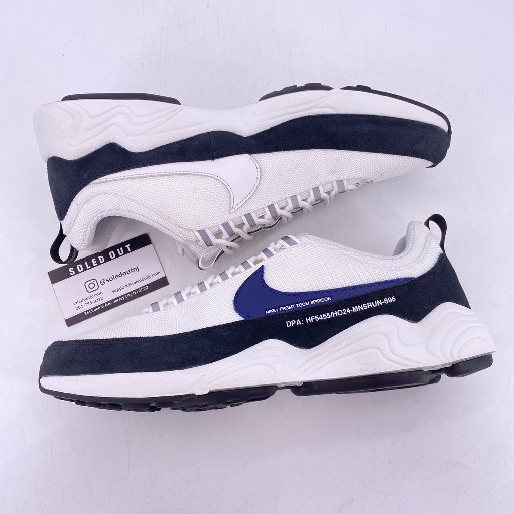 Nike Air Zoom Spiridon "Fragment White Blue Void" 2024 Used Size 12