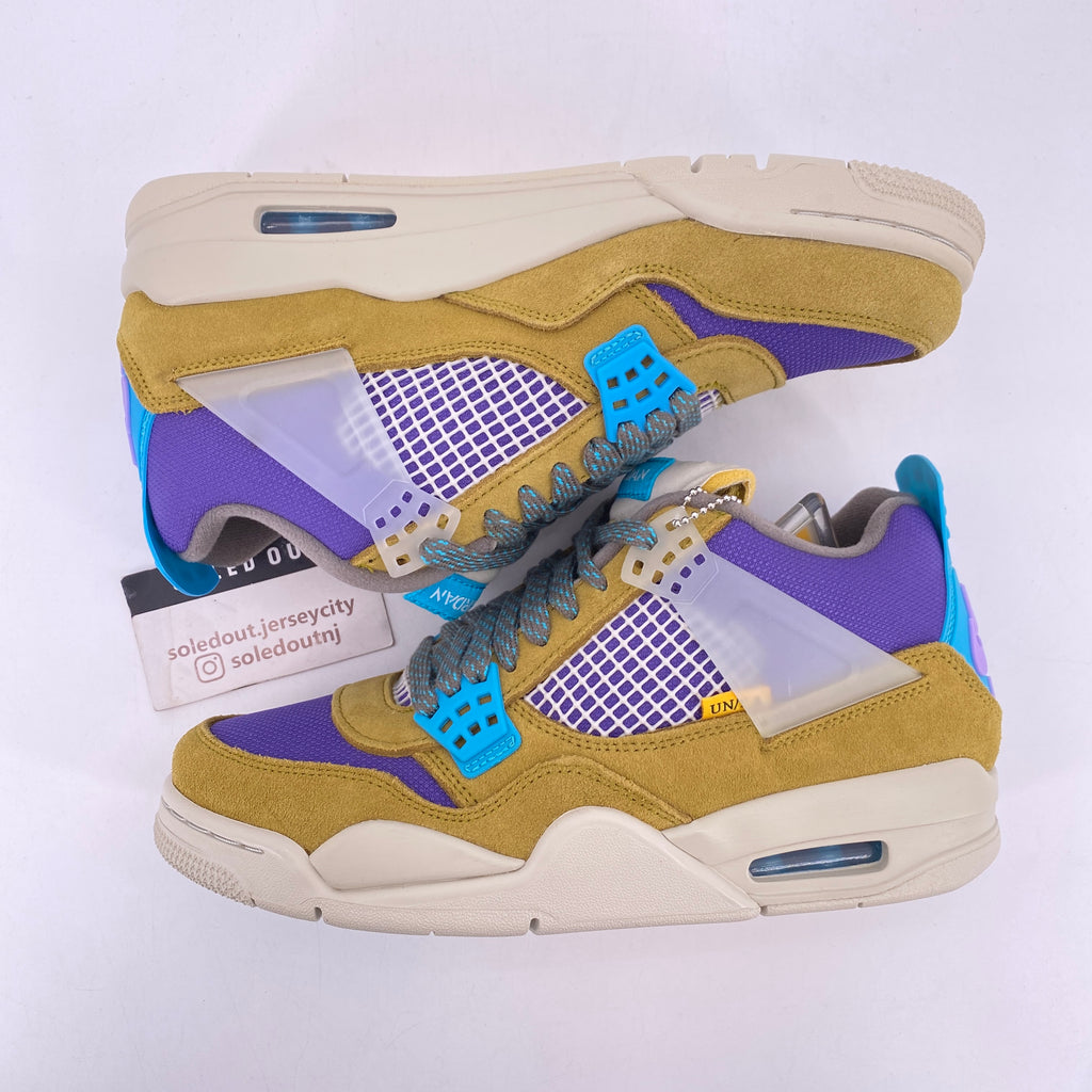 Air Jordan 4 Retro "Union Desert Moss" 2022 New Size 7