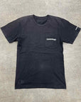 Chrome Hearts T-Shirt "SCROLL LOGO" Black Used Size S