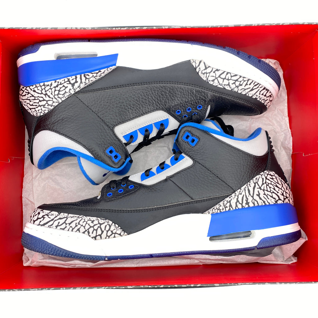 Air Jordan 3 Retro "Sport Blue" 2014 Used Size 13