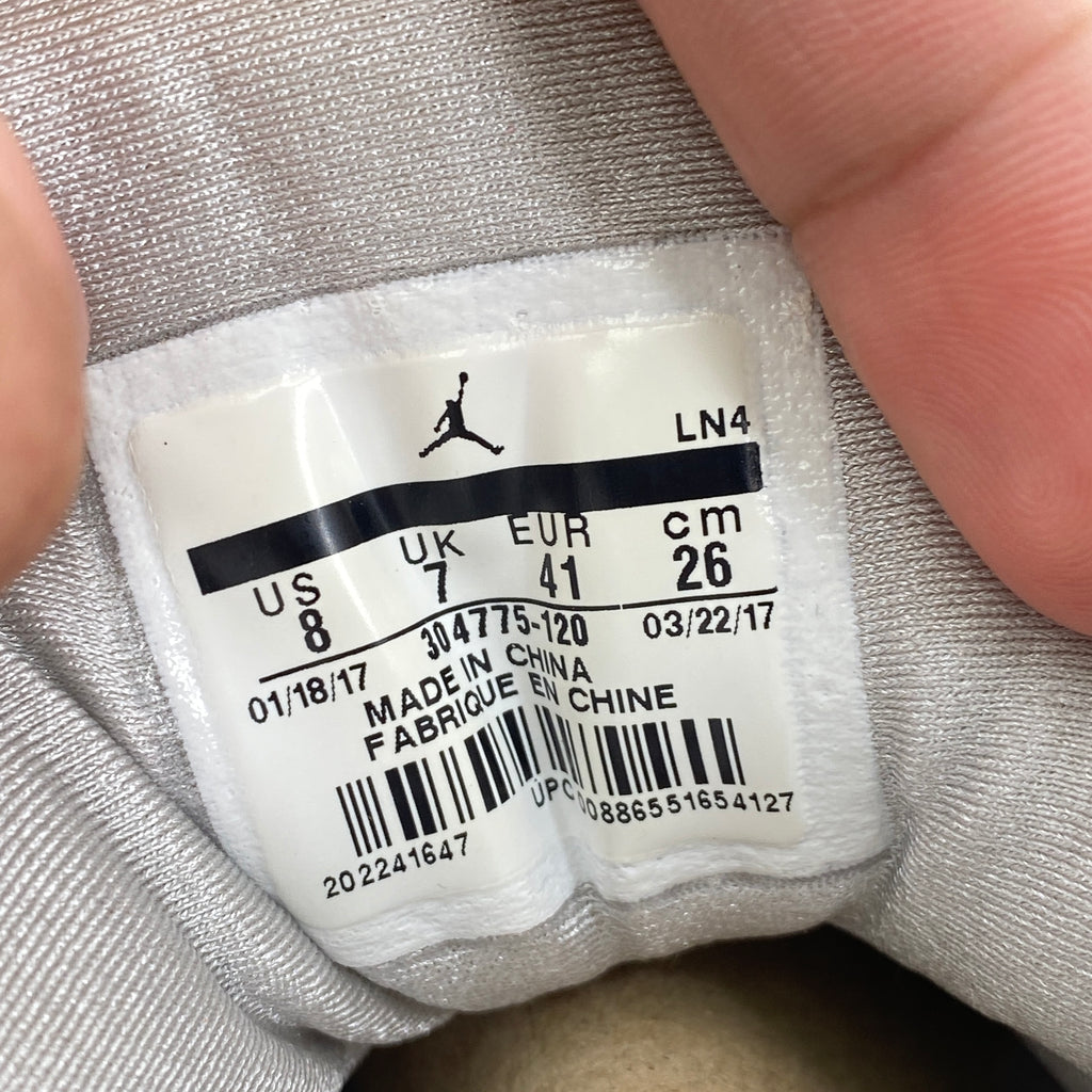 Air Jordan 7 Retro "Pure Platinum" 2017 Used Size 8