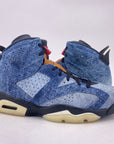 Air Jordan 6 Retro "Washed Denim" 2019 Used Size 10.5