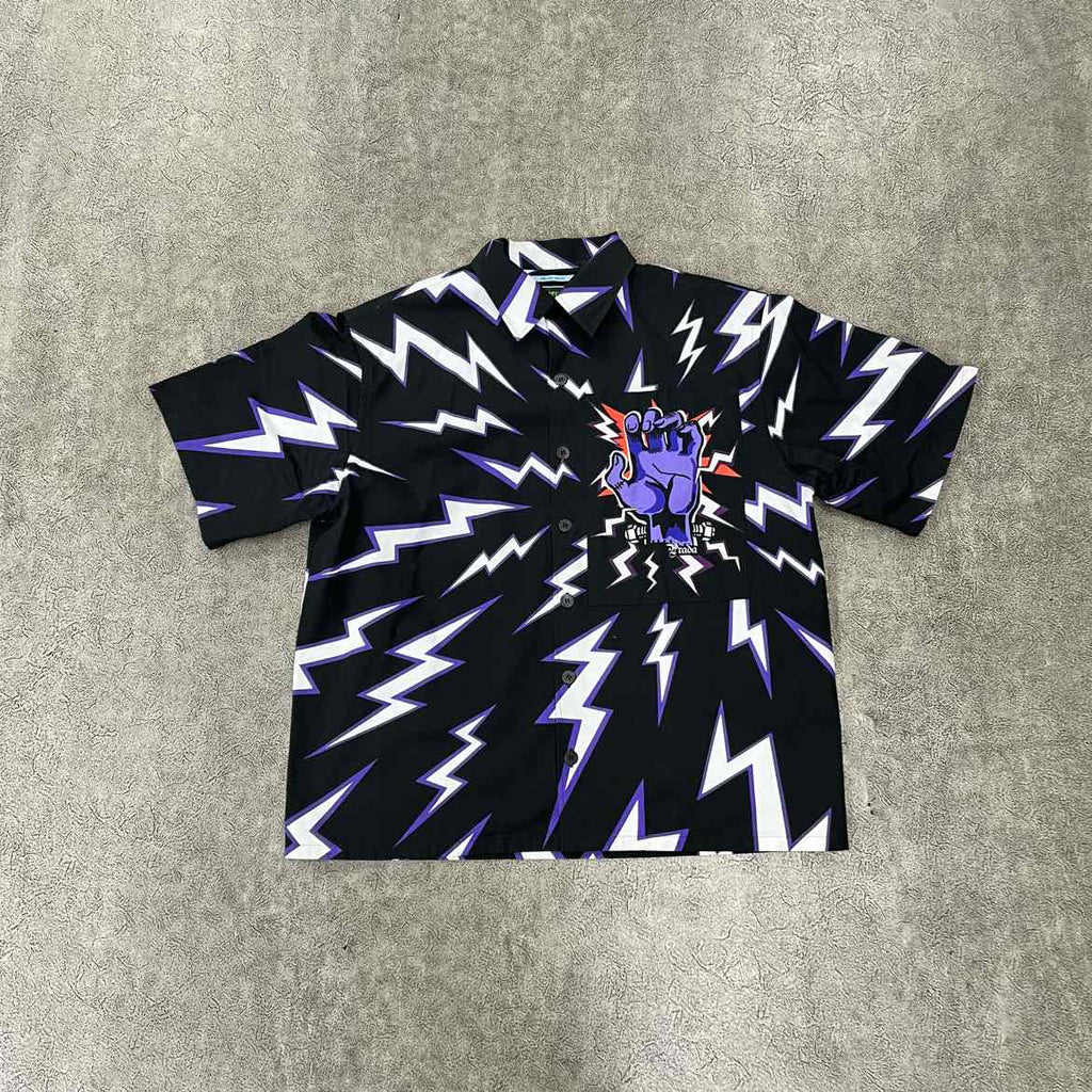 Prada Button Up Purple "FRANKENSTEIN" Used Size M