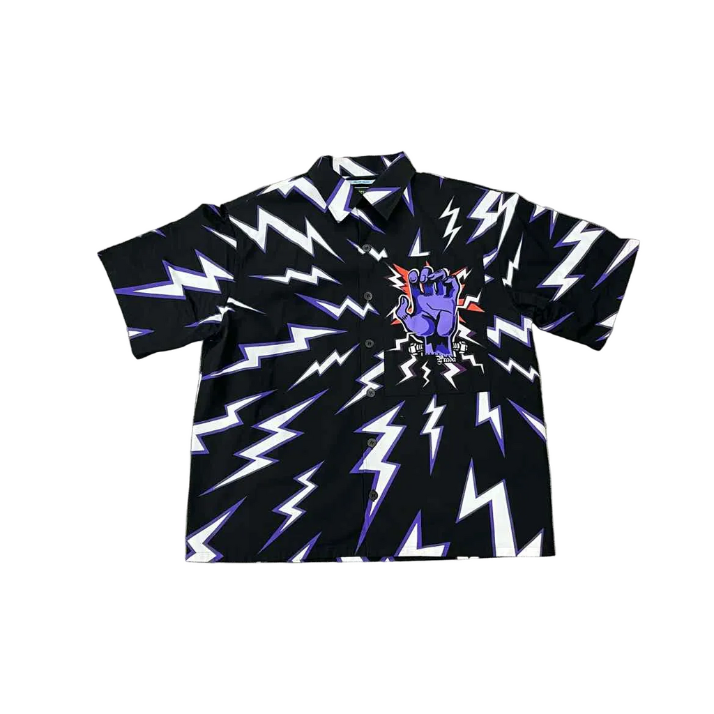 Prada Button Up Purple "FRANKENSTEIN" Used Size M