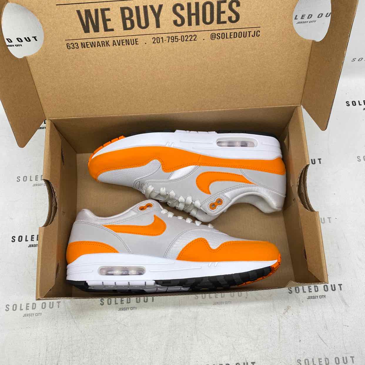 Nike Air Max 1 &quot;Anniversary Orange&quot; 2020 New Size 9