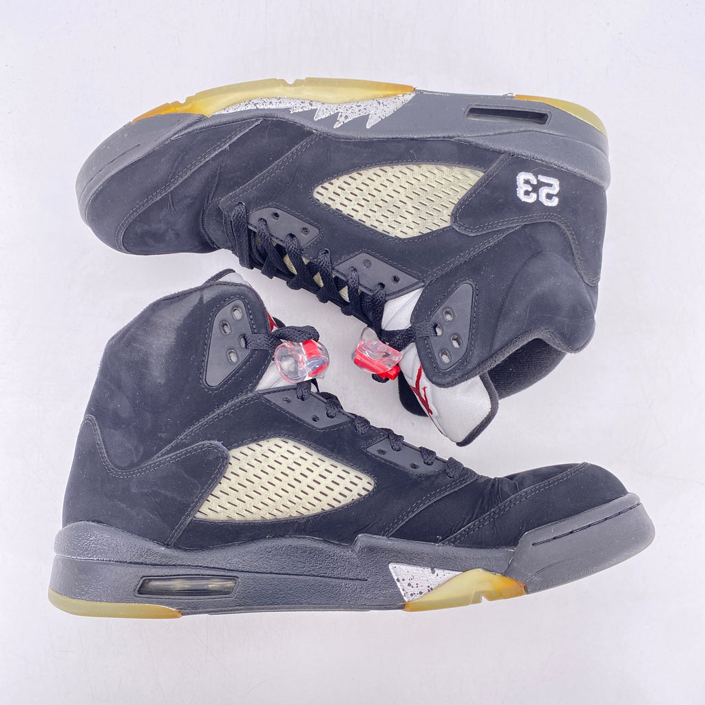 Air Jordan 5 Retro "Black Metallic" 2011 Used Size 11.5