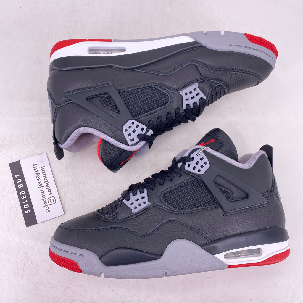Air Jordan 4 Retro "Bred Reimagined" 2024 New Size 8.5