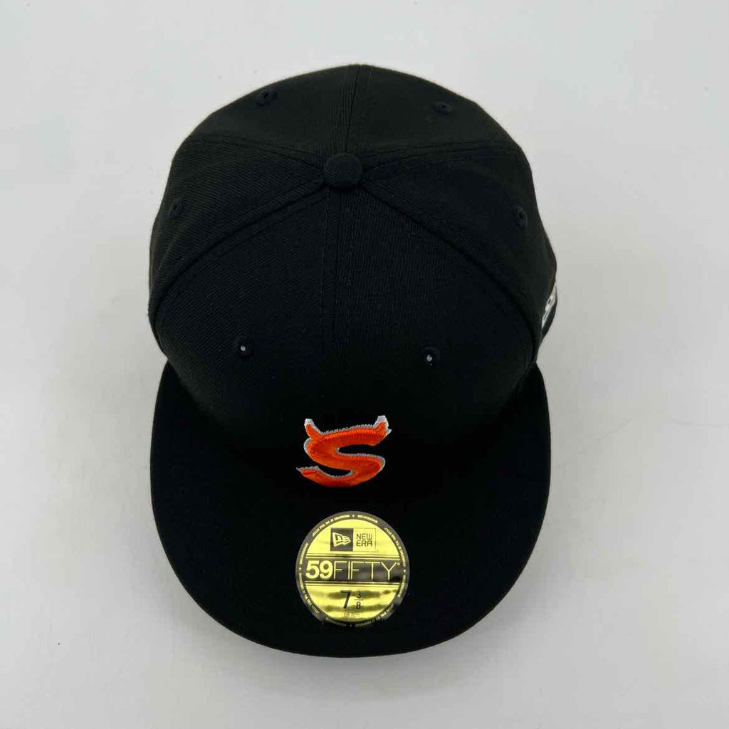 Supreme Fitted Hat "DEVIL S LOGO" New Black Size 7 3/8