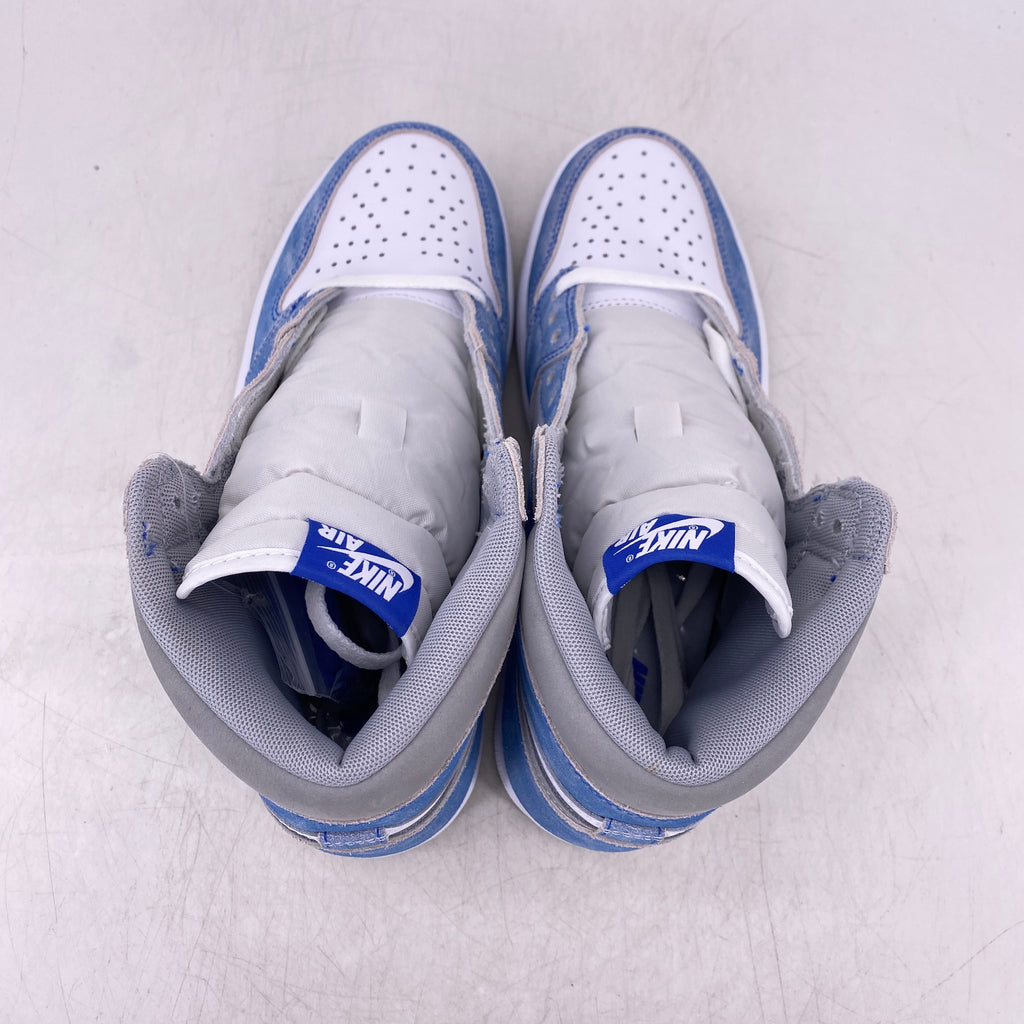 Air Jordan 1 Retro High OG "Hyper Royal Sg" 2021 New Size 9