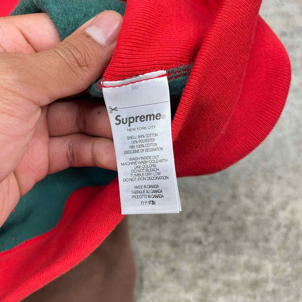 Supreme Hoodie "MULTICOLOR" Red New Size XL