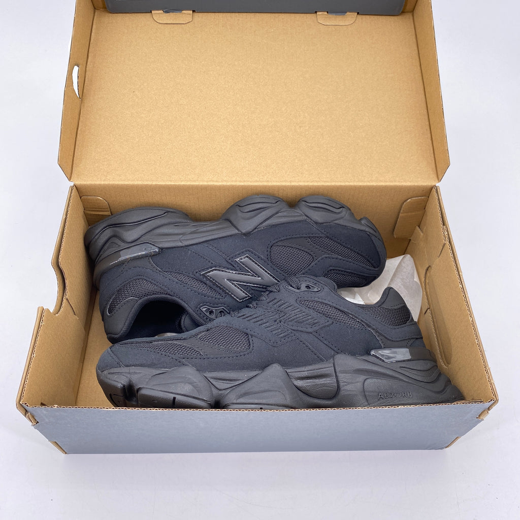 New Balance (GS) 9060 "Triple Black" 2025 New Size 6Y