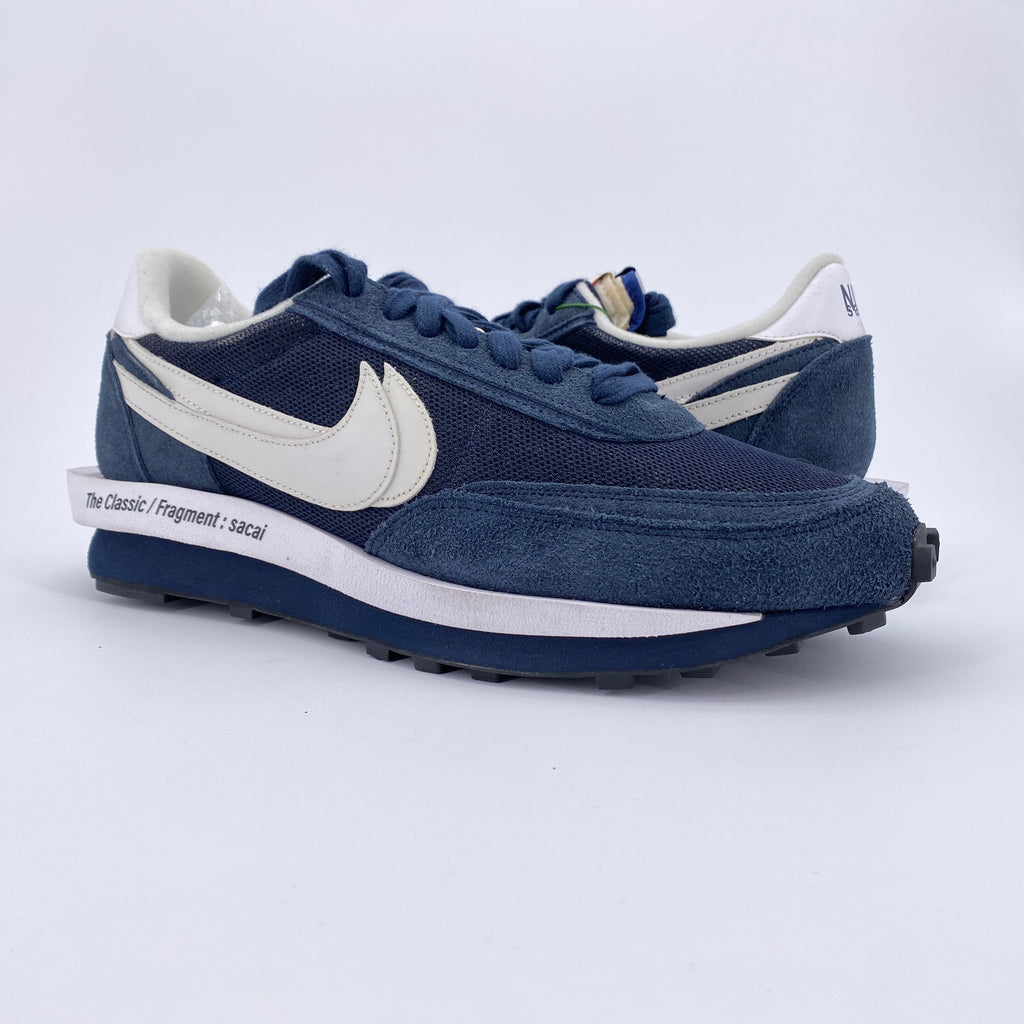 Nike LD WAFFLE / Sacai "Fragment Blue Void" 2021 New Size 14