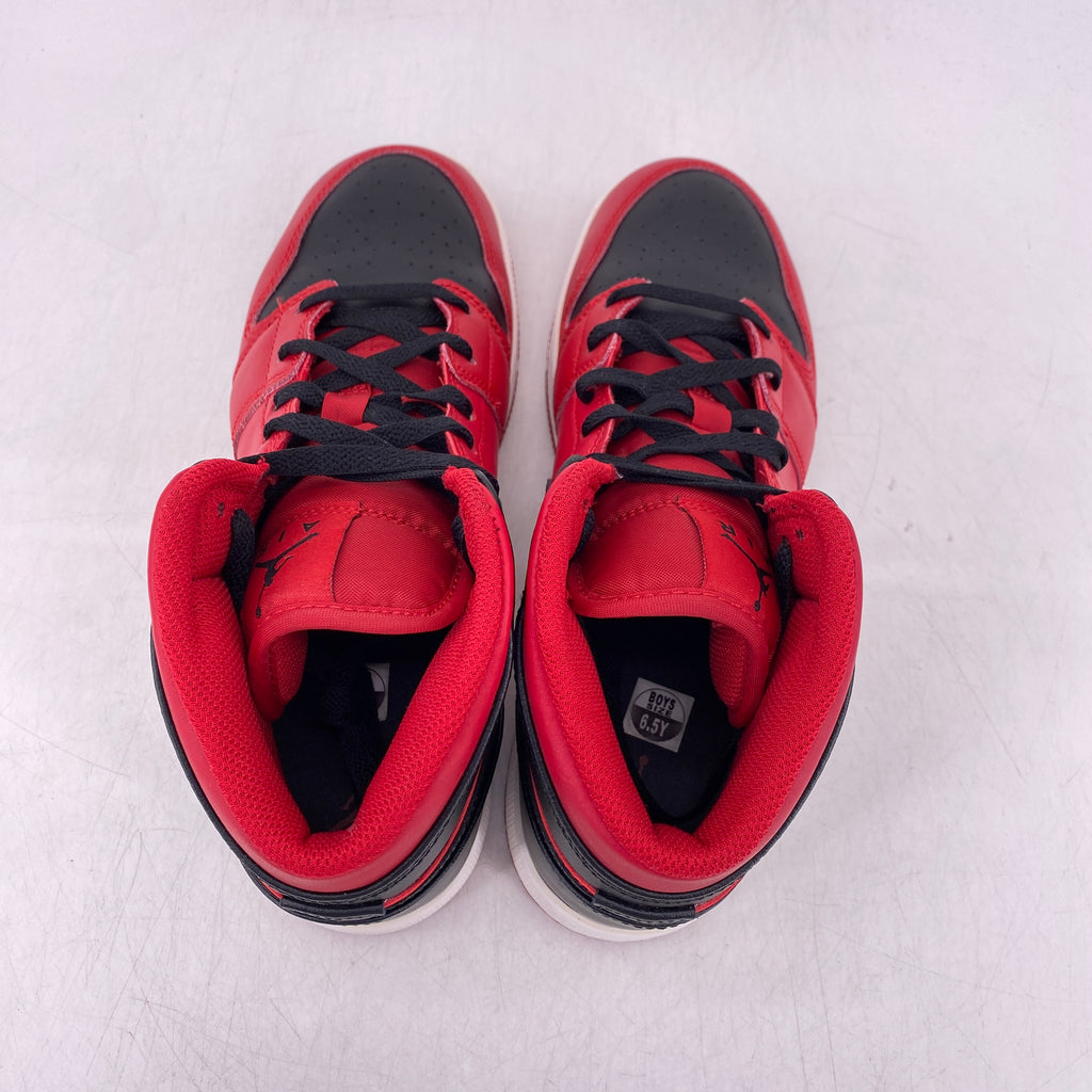 Air Jordan (GS) 1 Mid "Reverse Bred" 2021 Used Size 6.5Y