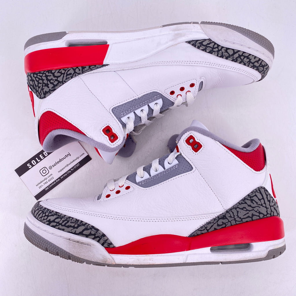 Air Jordan 3 Retro "Fire Red" 2022 Used Size 10
