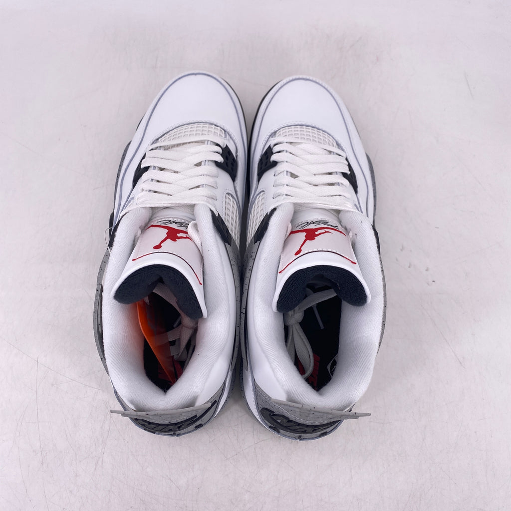 Air Jordan 4 Retro "White Cement" 2025 New Size 11