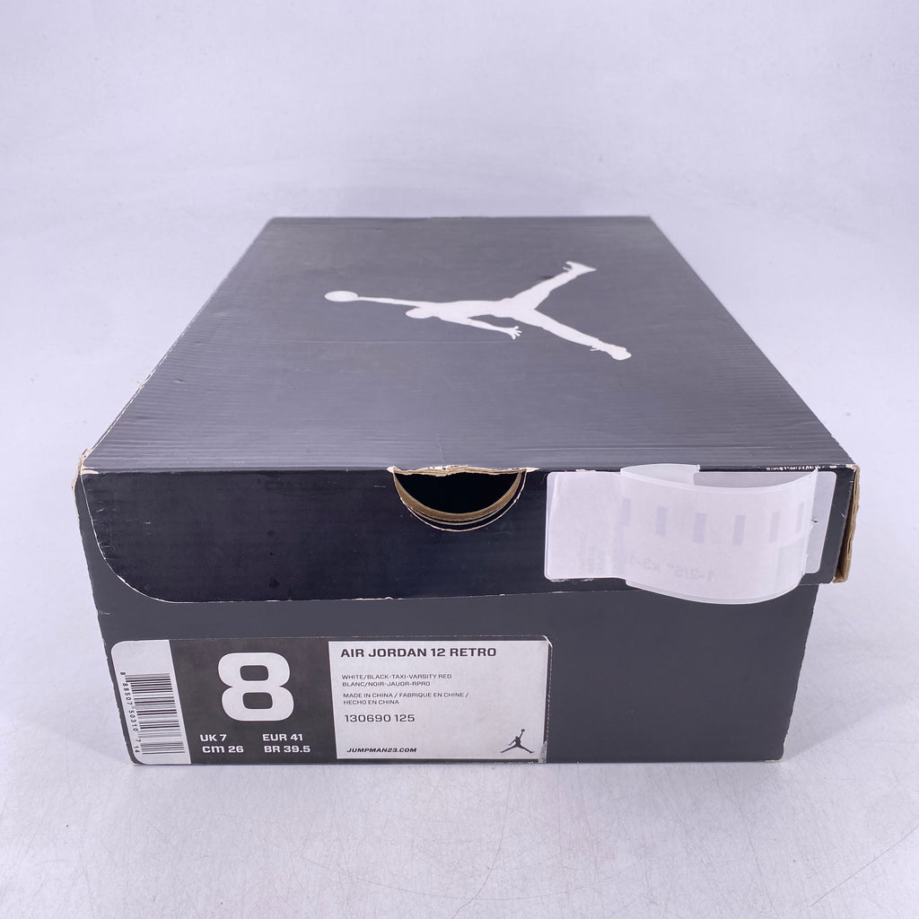 Air Jordan 12 Retro "Taxi" 2013 Used Size 8