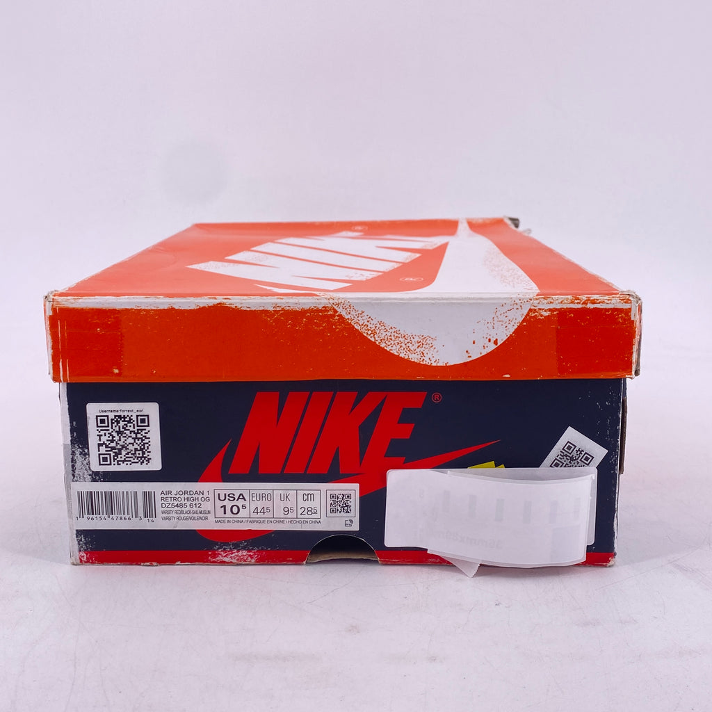 Air Jordan 1 Retro High OG "Lost And Found" 2022 Used Size 10.5