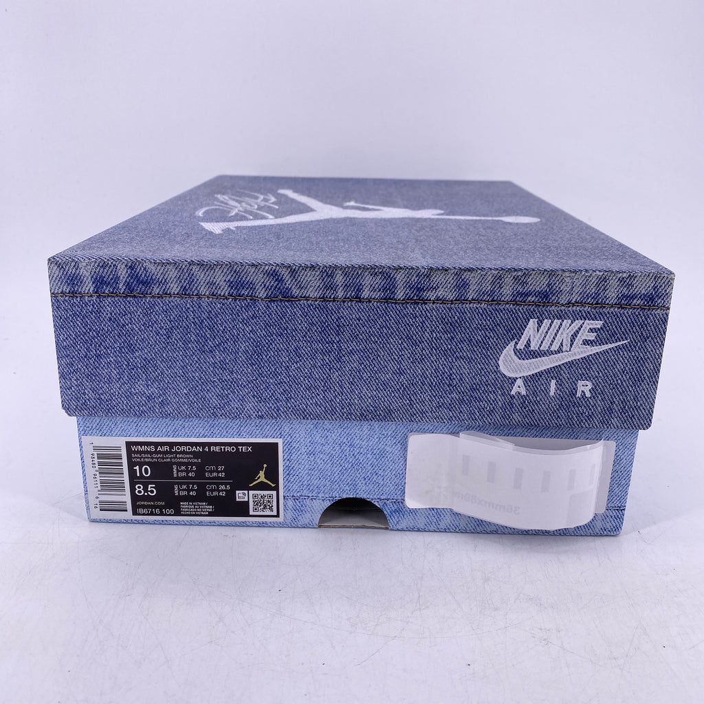 Air Jordan (W) 4 Retro "Denim Worn Blue" 2025 Used Size 10W