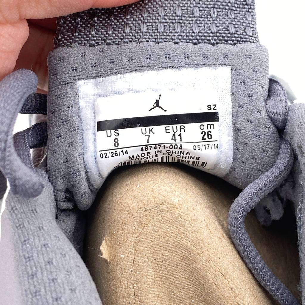 Air Jordan 14 Retro "Wolf Grey" 2014 New Size 8