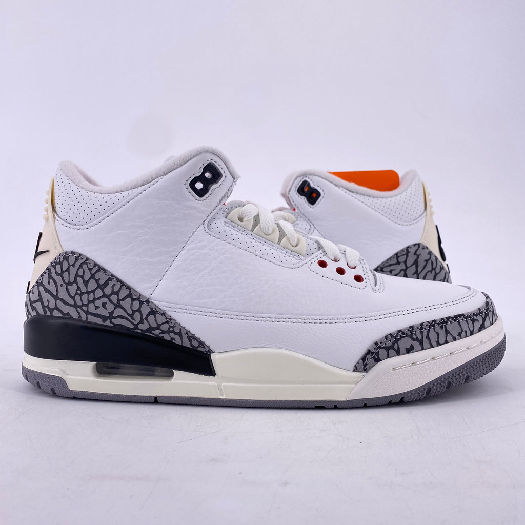 Air Jordan 3 Retro "White Cement Reimagined" 2023 New Size 7.5