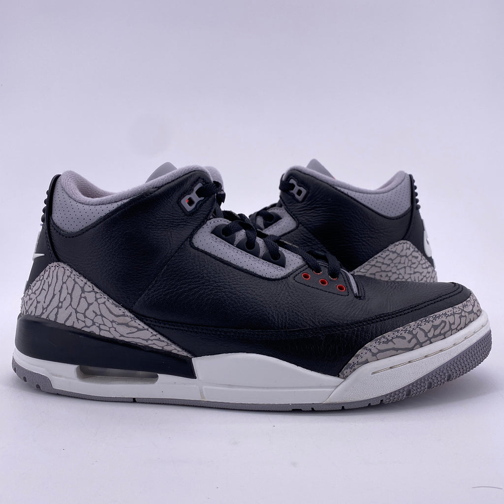 Air Jordan 3 Retro "Black Cement" 2024 Used Size 12