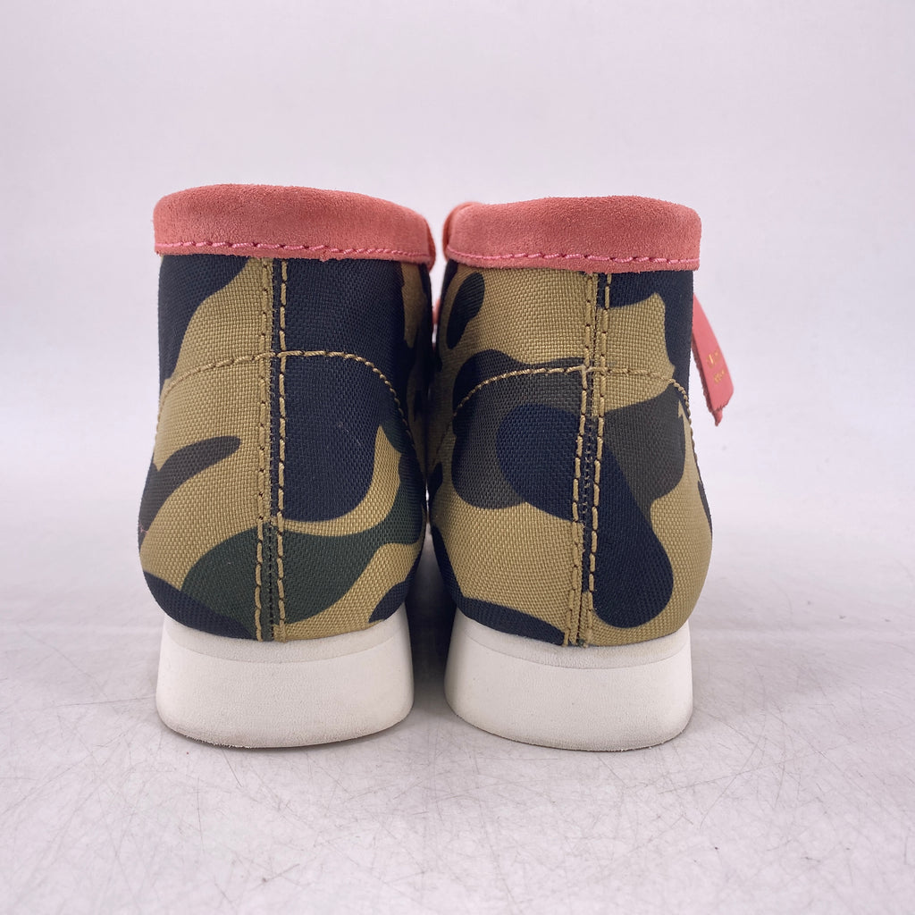 Clarks Wallabee "Bape Coral Combi" 2020 Used Size 9