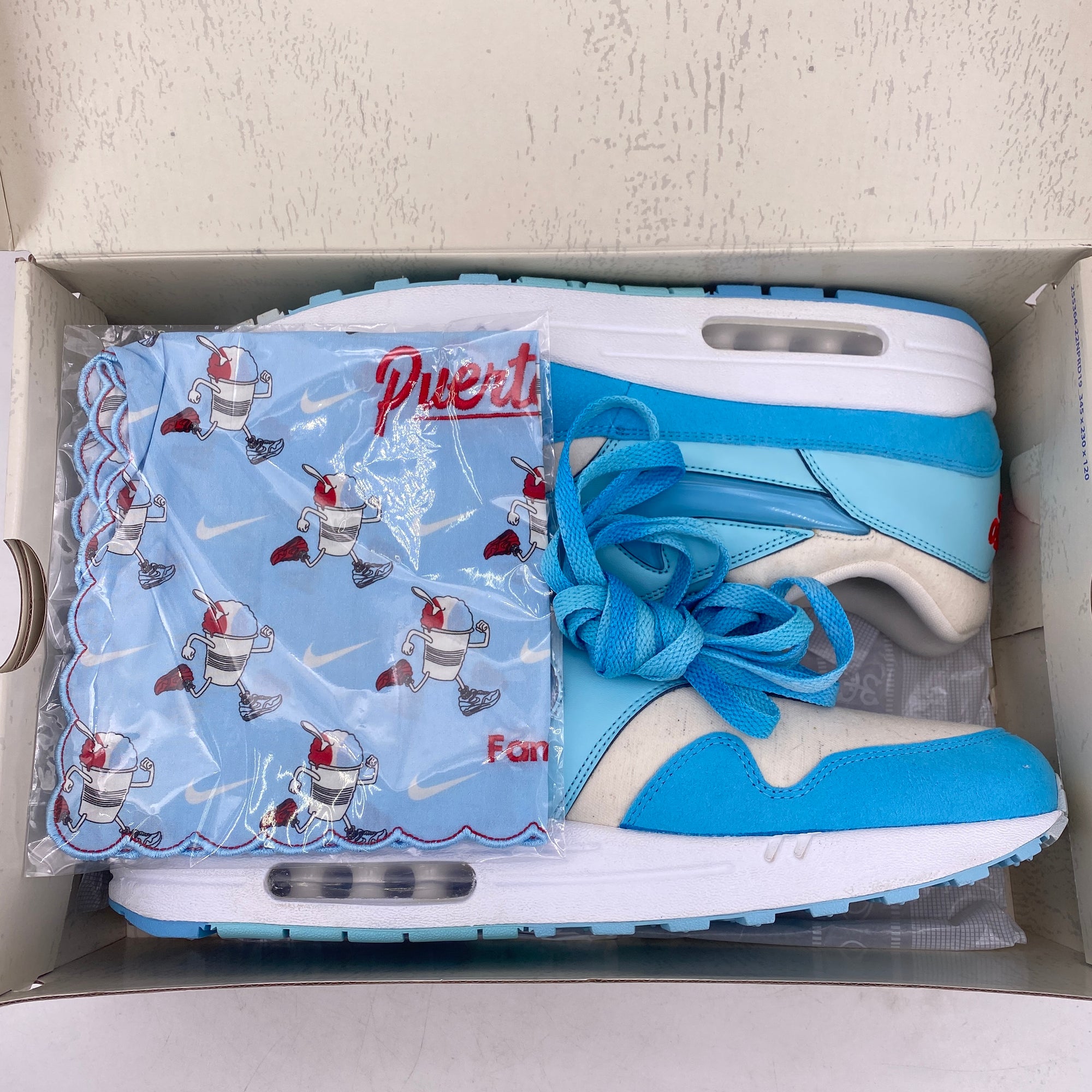 Nike Air Max 1 &quot;Puerto Rico Blue Gale&quot; 2023 New Size 13