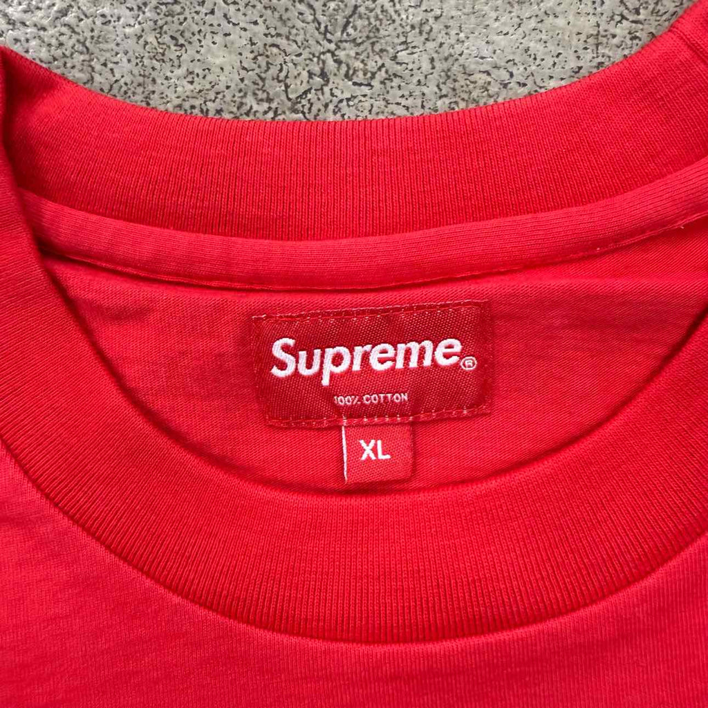 Supreme T-Shirt "STAGGER" Red New Size XL