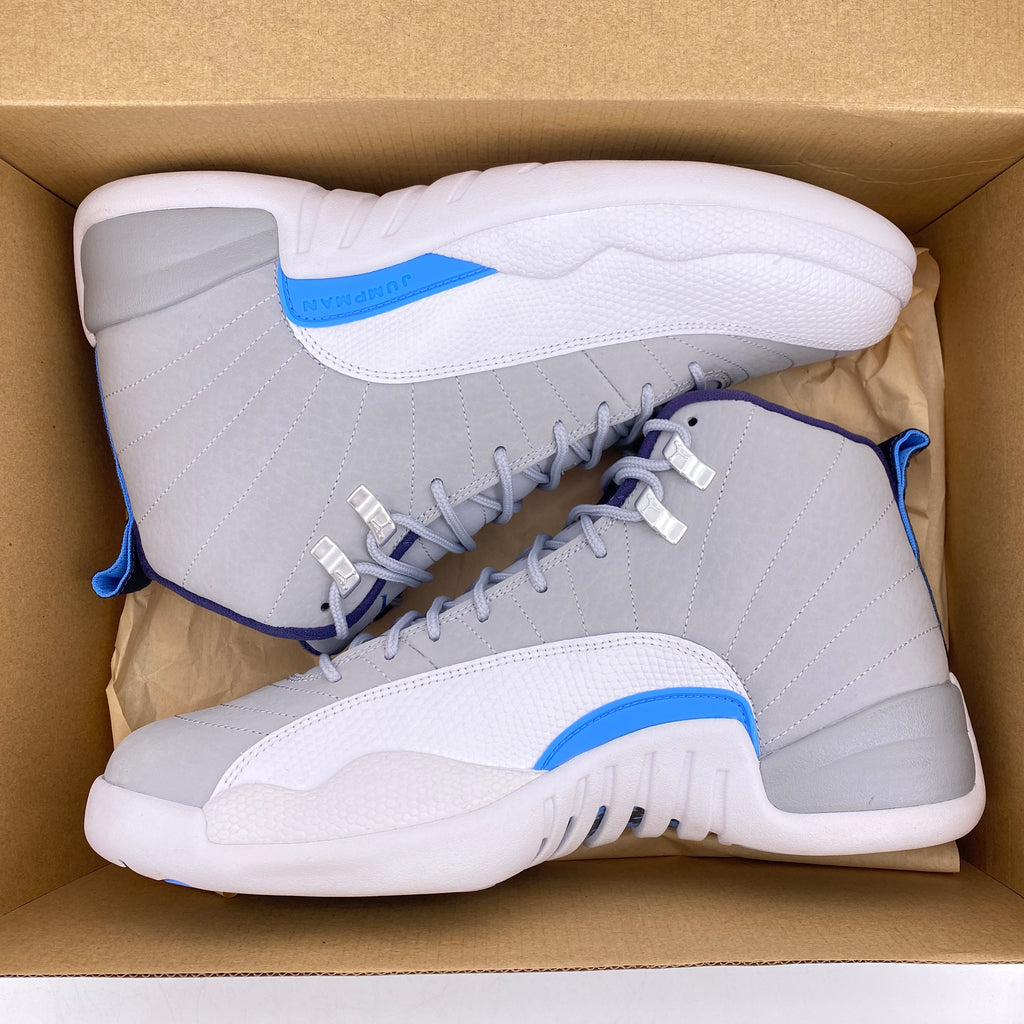 Air Jordan 12 Retro "Grey University Blue" 2016 New Size 10