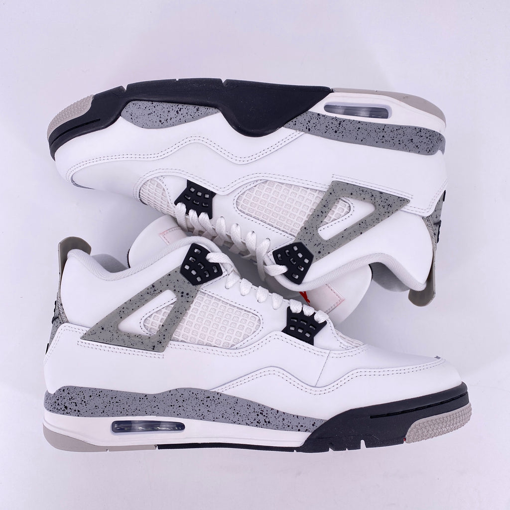 Air Jordan 4 Retro "White Cement" 2025 New Size 11