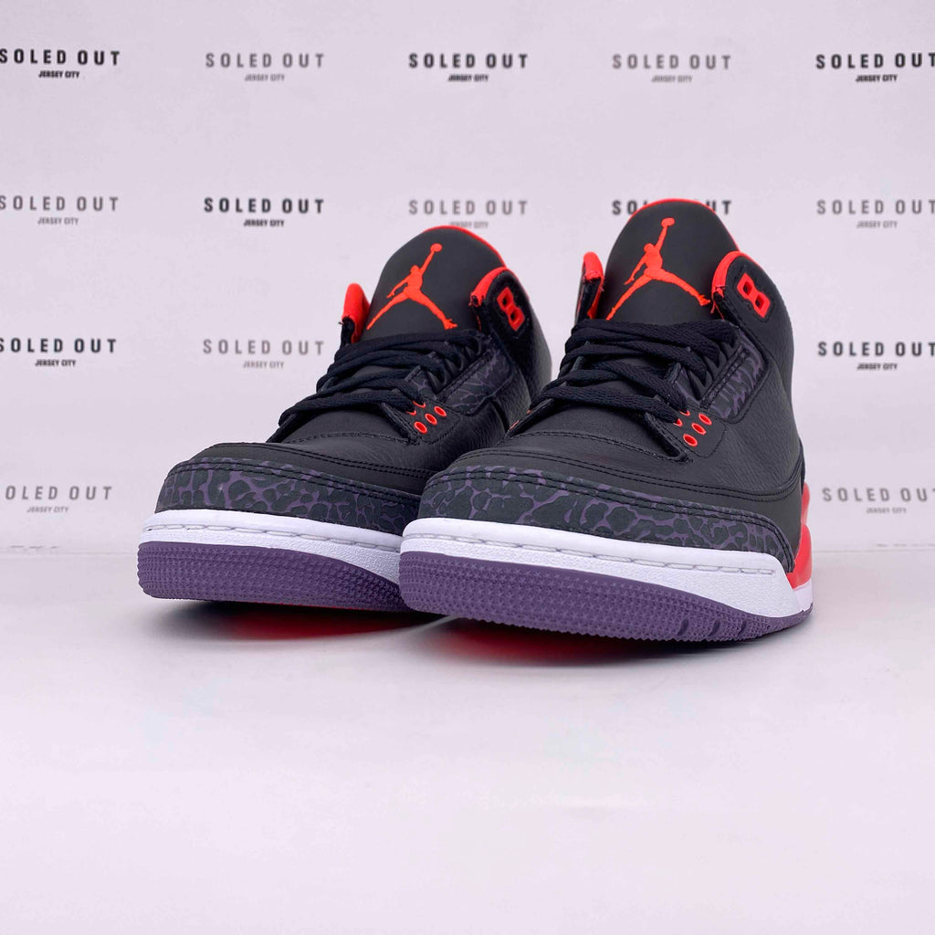 Air Jordan 3 Retro "Crimson" 2013 New Size 8