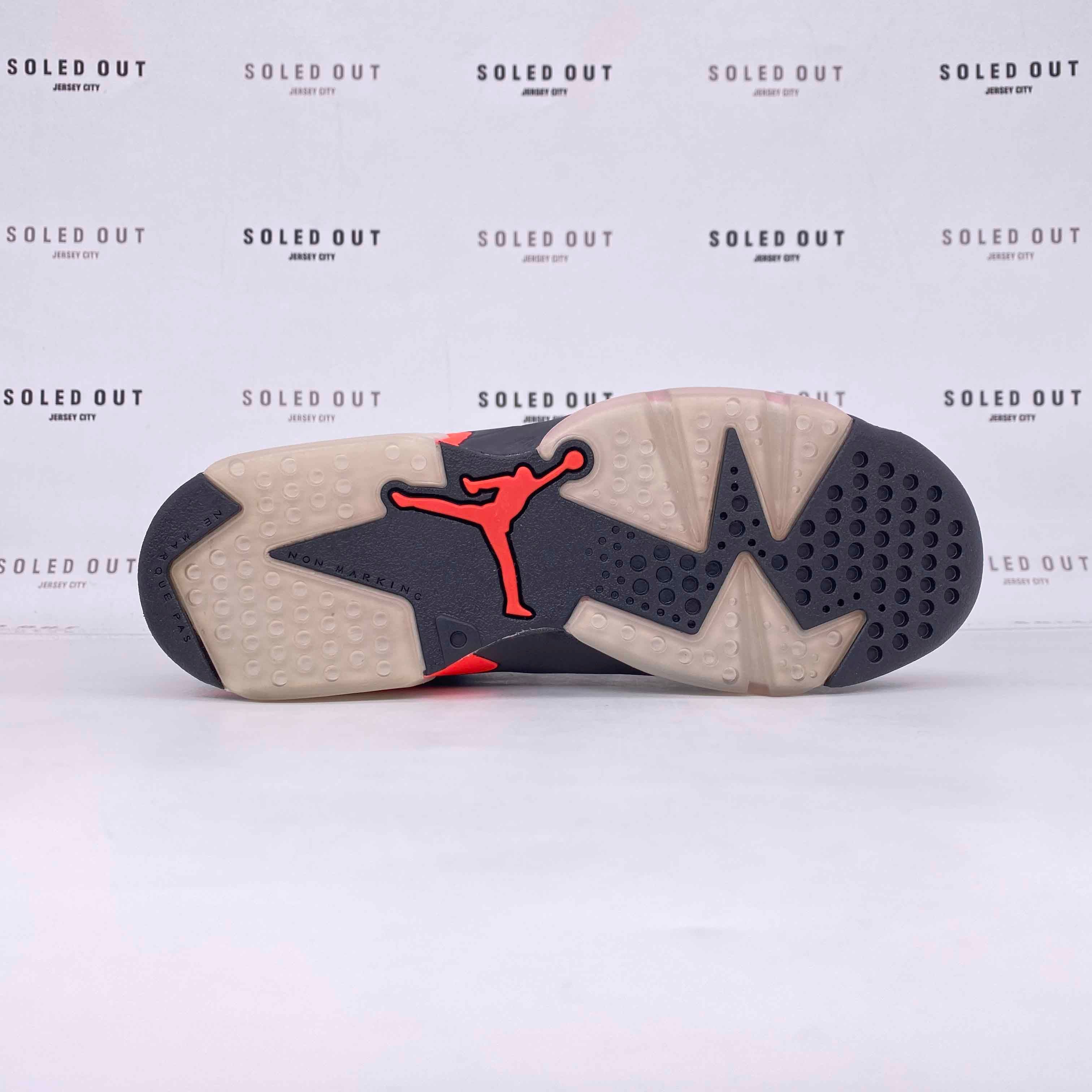 Air Jordan (GS) 6 Retro &quot;Infrared&quot; 2018 New Size 6Y